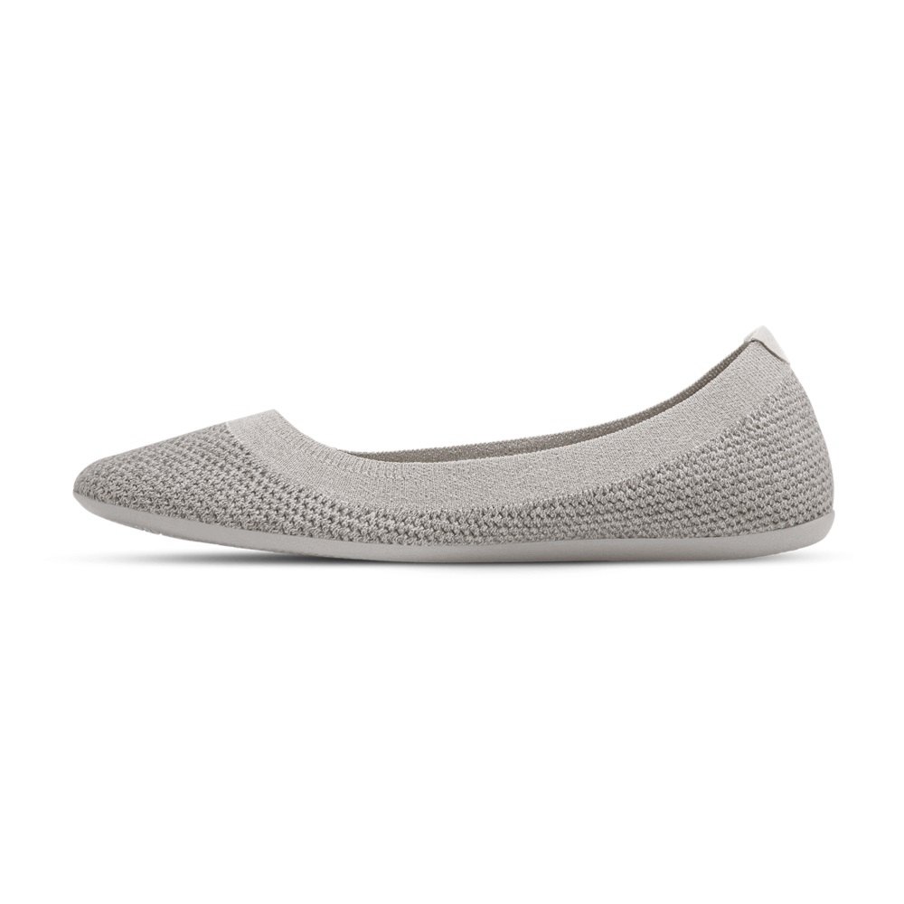 Allbirds Women\'s Tree Breezers - Flats Grey - LNG215034